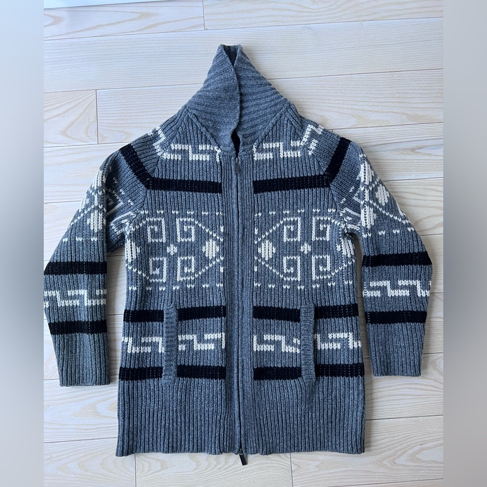 Pendleton Women’s Westerley Cardigan, grey, small